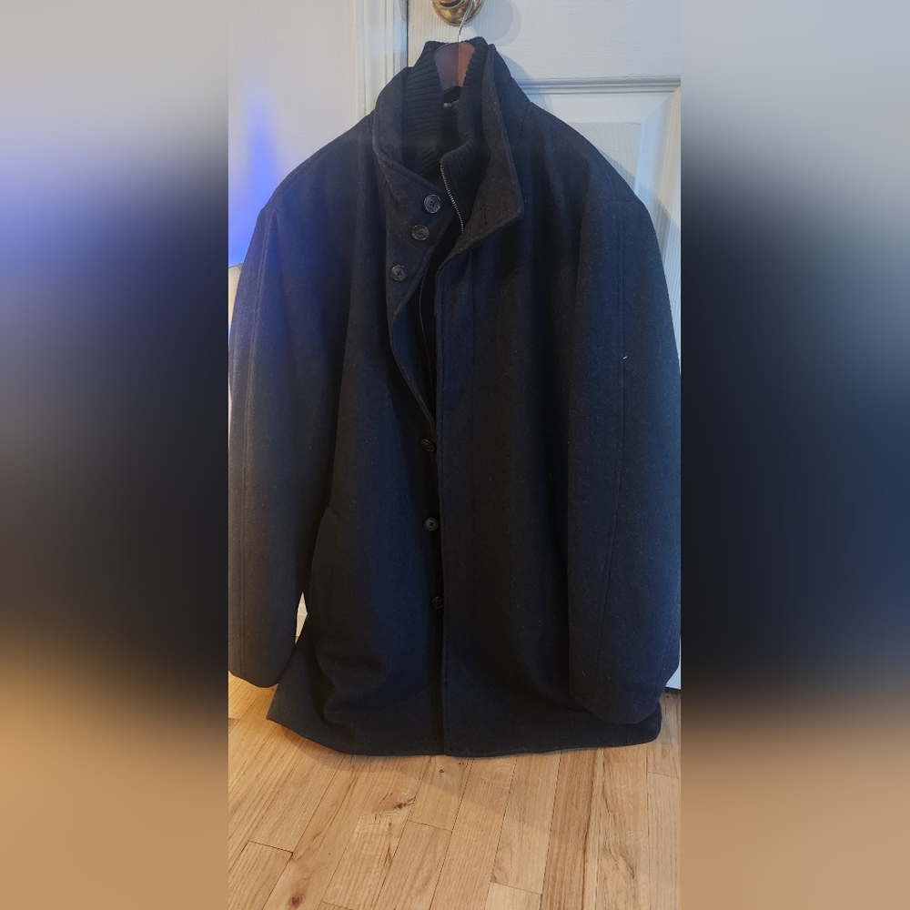 Cardinal Of Canada Men's Wool Car Coat